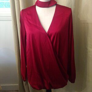 Bold Elements Red Blouse